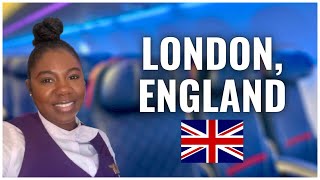 INTERNATIONAL FLIGHT ATTENDANT LIFE | 28 HOURS IN LONDON, ENGLAND