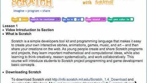 Scratch 101 - Lesson 1