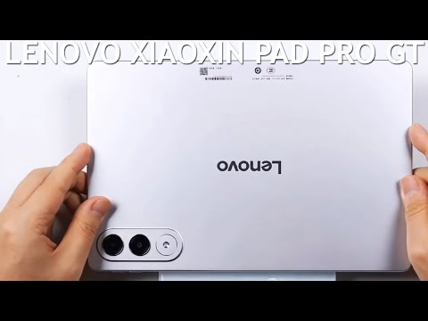 Lenovo Xiaoxin Pad Pro GT 11.1 first review in Russian - YouTube
