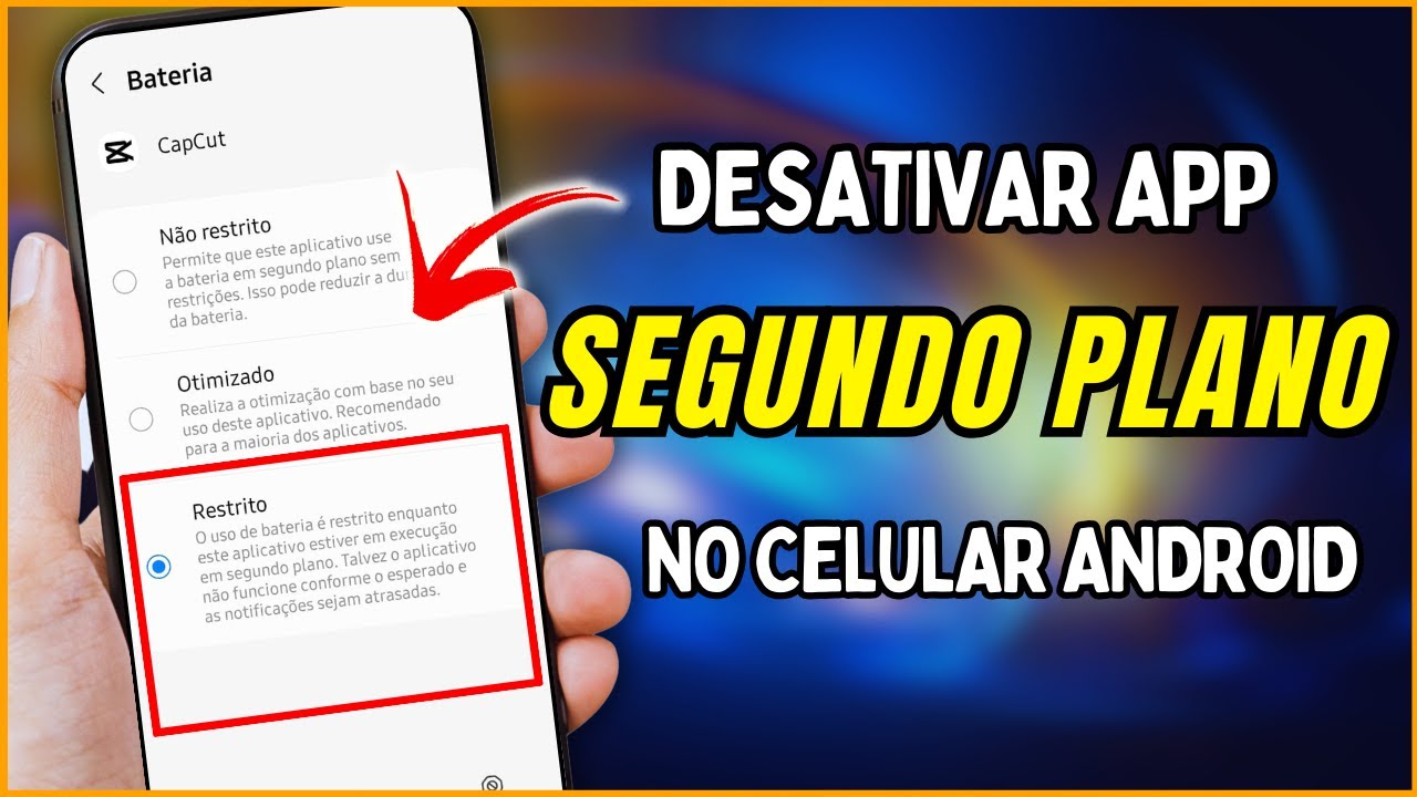 Como Ativar ou Desativar Aplicativos em Segundo Plano no Celular