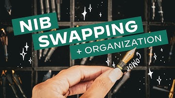 How I Organize My Nib Collection + The JoWo Nib Swapping Game