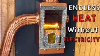 ENDLESS Heat for Your Home WITHOUT Electricity Resimi