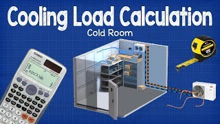 Cooling Load Calculation -  Cold Room hvac screenshot 3