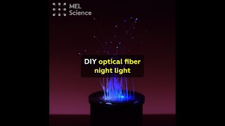 DIY optic fiber night light