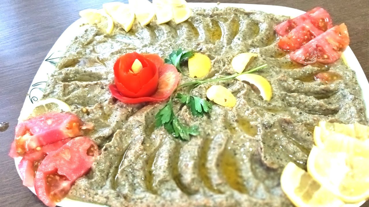 اطيب متبل باذنجان بطحينيه كتير طيبه وبسيطه اكله صيفيه