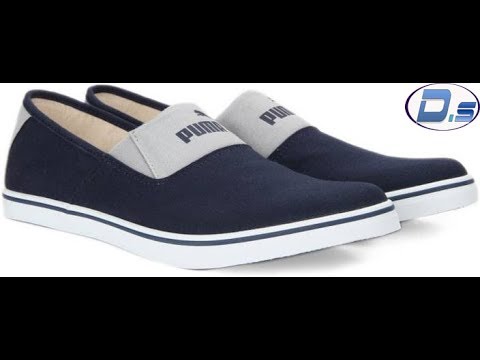 Puma Elara Slip On IDP blue Loafers For 