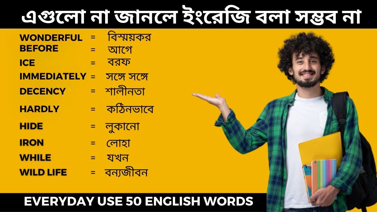 Daily Use English Words Daily Use English Vocabulary daily-use-english-words-daily-use-english-vocabulary