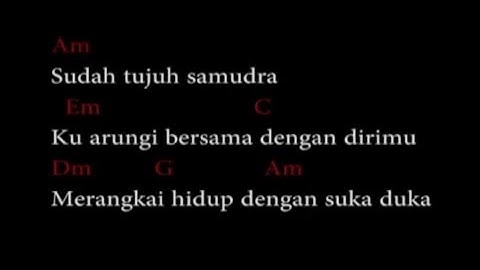Gamma   7 Samudra Chord Dan Lirik