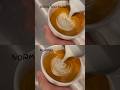 Latte art Swan: Dragging Too Slow #shorts #latteart #tutorial