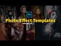 Photo effect templates download in psd files sheri sk photo effect mockup