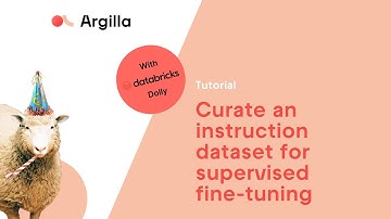 Tutorial: Curate an instruction dataset for supervised fine-tuning