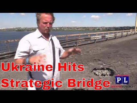 Ukraine Fired USA supplied Ammunition On Bridge To Kherson & Nikolaiv / Odessa Front