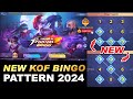 Mlbb kof 2024 bingo pattern number  phase 2 date  event new update