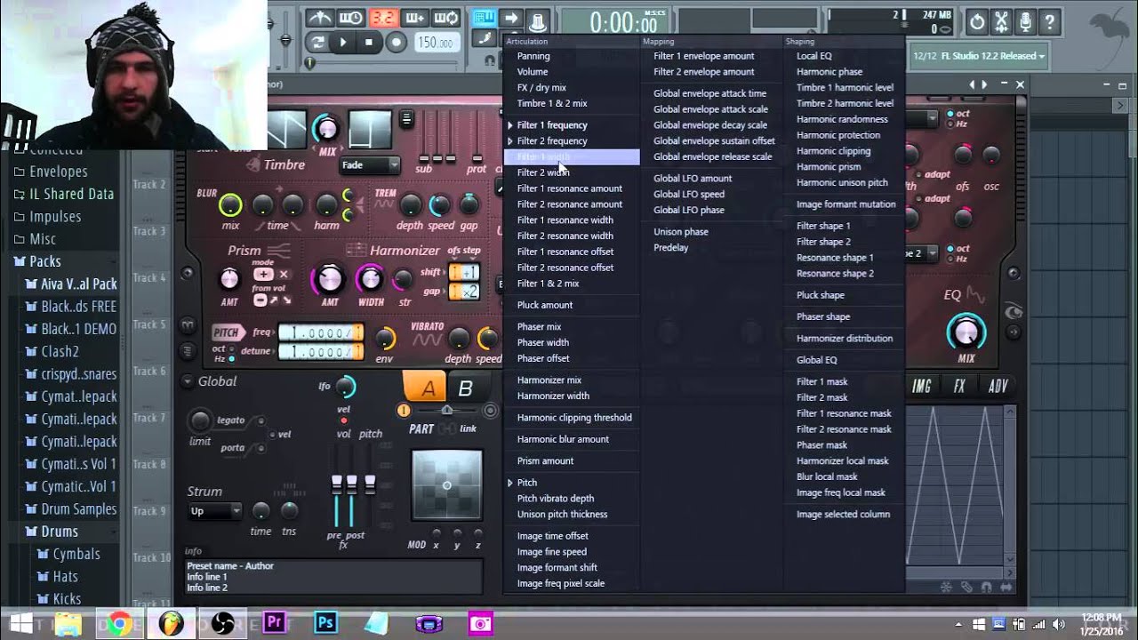 Low Passy Future Bass Chords W/ Harmor Tutorial - Fl Studio