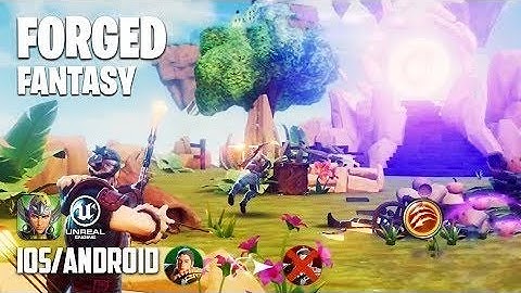 Forged Fantasy - iOS / Android - FIRST GAMEPLAY (Unreal Engine 4)