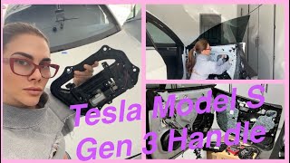 How to Fix Tesla Model S door handle/ Generation 3 module.