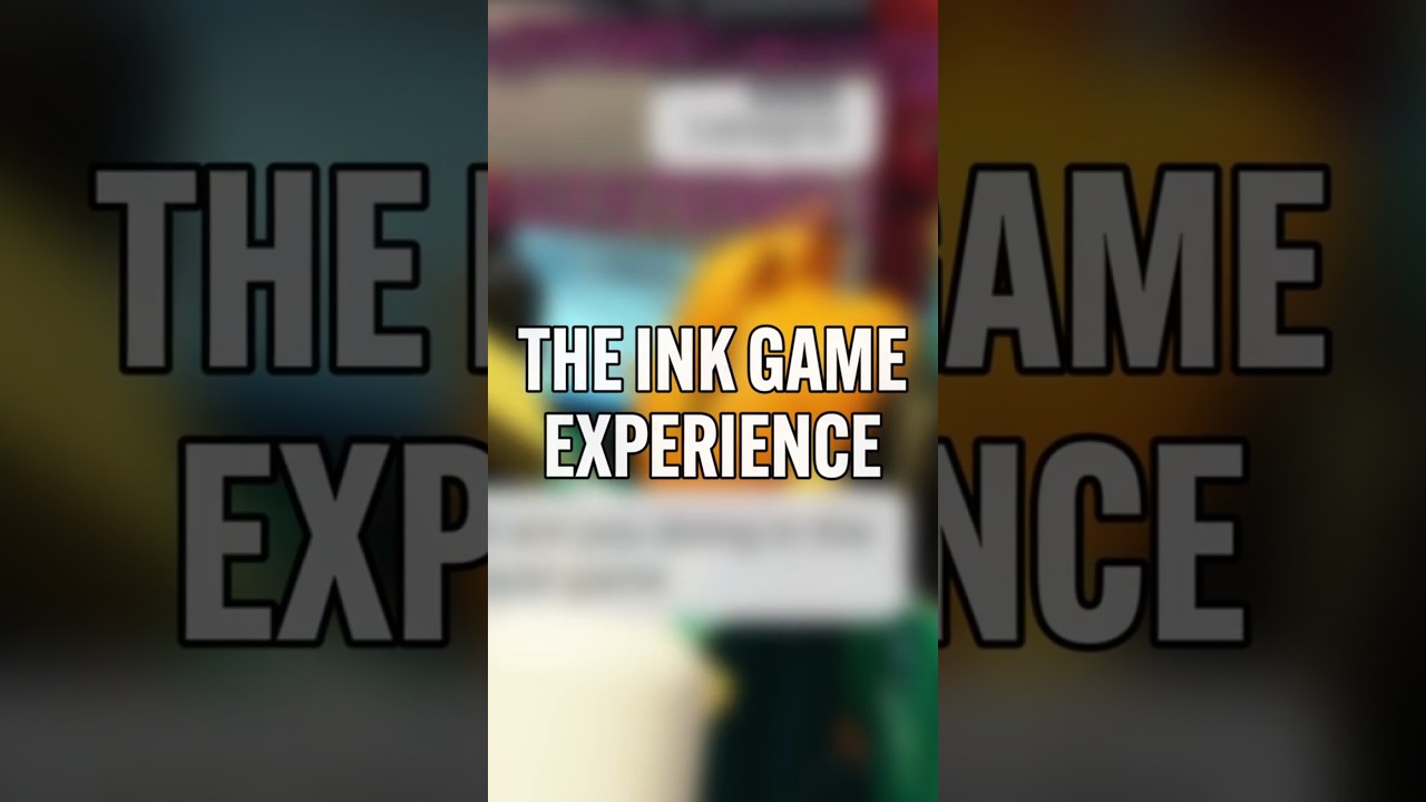 The Ink Game Experience  #roblox #funny #gaming #sneakpeak