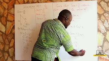 SHS 3 Core Mathematics | Solving Trigonometry