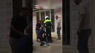 Polis Kendisine Saldıran Özel Bireye Bakın Ne Yaptı