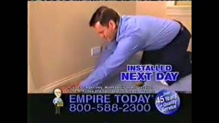 Empire Today Fresh New Look Sale Carpet Commercial 2008