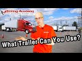 What Kind of Trailer Can You Bring to Your CDL Road Test? - Driving Academy