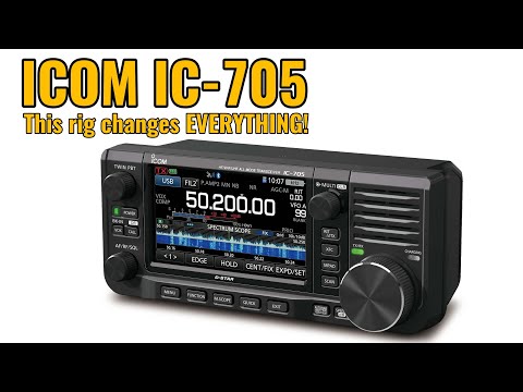ICOM IC-705 - YouTube