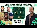COMO O BRASIL VAI JOGAR SEM O RAPHINHA? ANÁLISE TÁTICA DE BRASIL X ESCÓCIA COM VSR