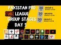 Pakistan Pro League 2020 - Group Stage Day 1 - Pubg Mobile | DanishPlays