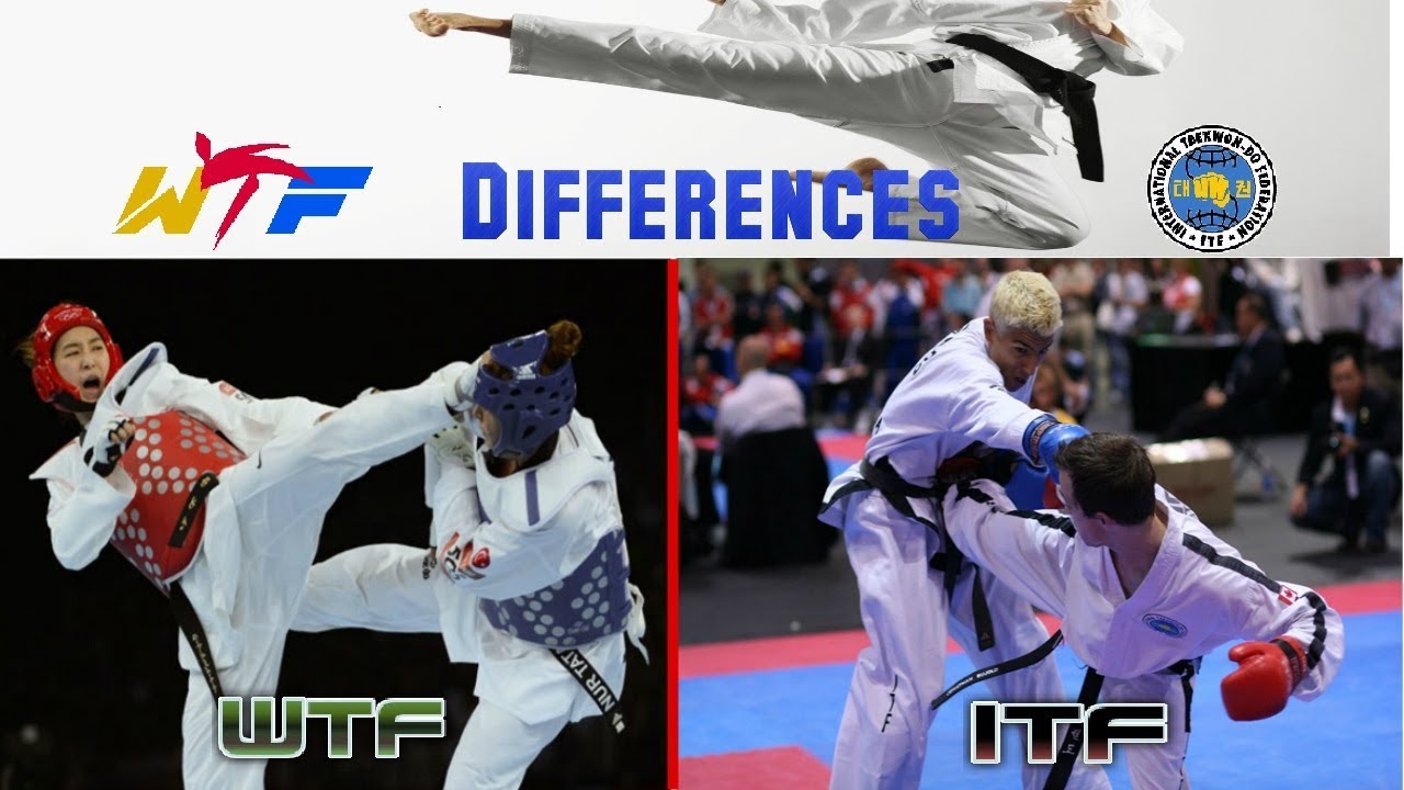 Diferencias entre Taekwondo ITF y WTF - YouTube