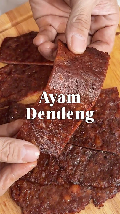Dendeng Halal!! Mari kita buat 'Ayam Dendeng'✨🧑🏻‍🍳 #ayamdendeng #resepdendeng #homemade