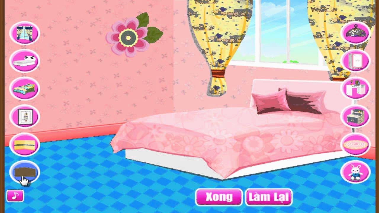 Game Trang Trí Phòng Ngủ 2 - Cute Room Decoration - Game Vui