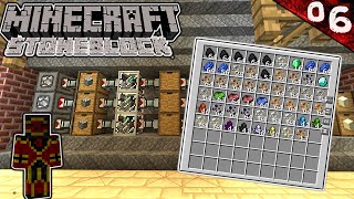 🗳Auto Sieve Setup – Hammer, Sieve and Automation! 🗳Ep.06🗳 Stoneblock 2 🗳 Minecraft Modded 🗳