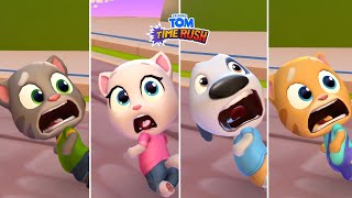 Talking Tom Time Rush - Talking Tom vs Talking Angela vs Talking Hank vs Talking Ginger Gameplay by A1 Gaming Shakeel 2,250 views 2 days ago 10 minutes, 43 seconds