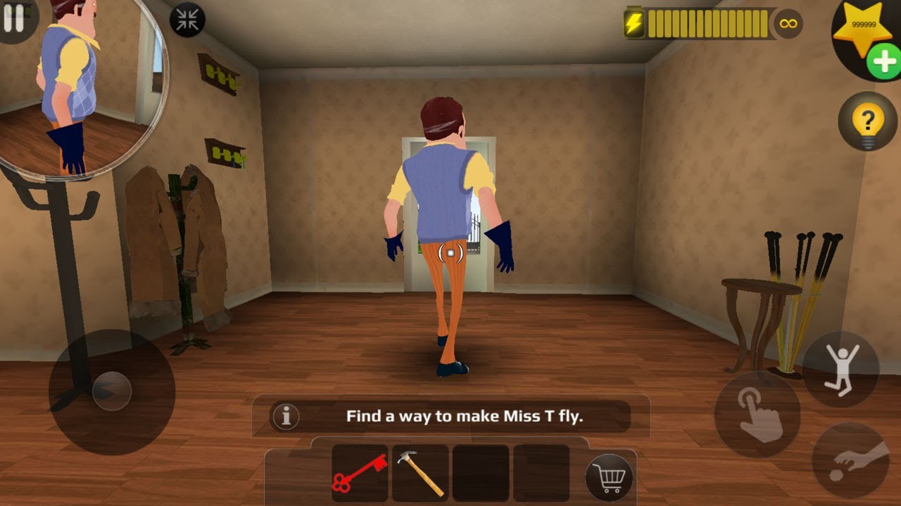 Scary Teacher 3D Playing Against Miss T Hello Neighbor Mod