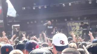 CHIMAIRA  "Black Heart" Live @ Mayhem Fest 2010 in San Bernadino