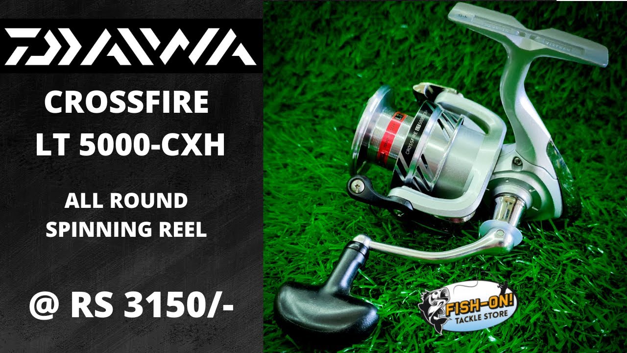Daiwa Crossfire LT 5000-CXH, Spinning Reel , Spinning Rods & Fishing  Tackle