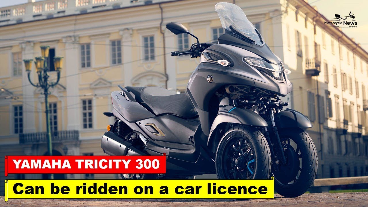 2023 YAMAHA TRICITY 300 2020 on Review Can be ridden on a car