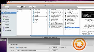 MTS Converter Mac convert/import MTS video to Mac OS X