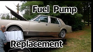 Lincoln Town Car Fuel Pump Replacement  (1987)