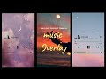 MUSIC OVERLAY EDIT✦| | RUNNING MUSIC OVERLAY | | How to add music title track over an Image or video