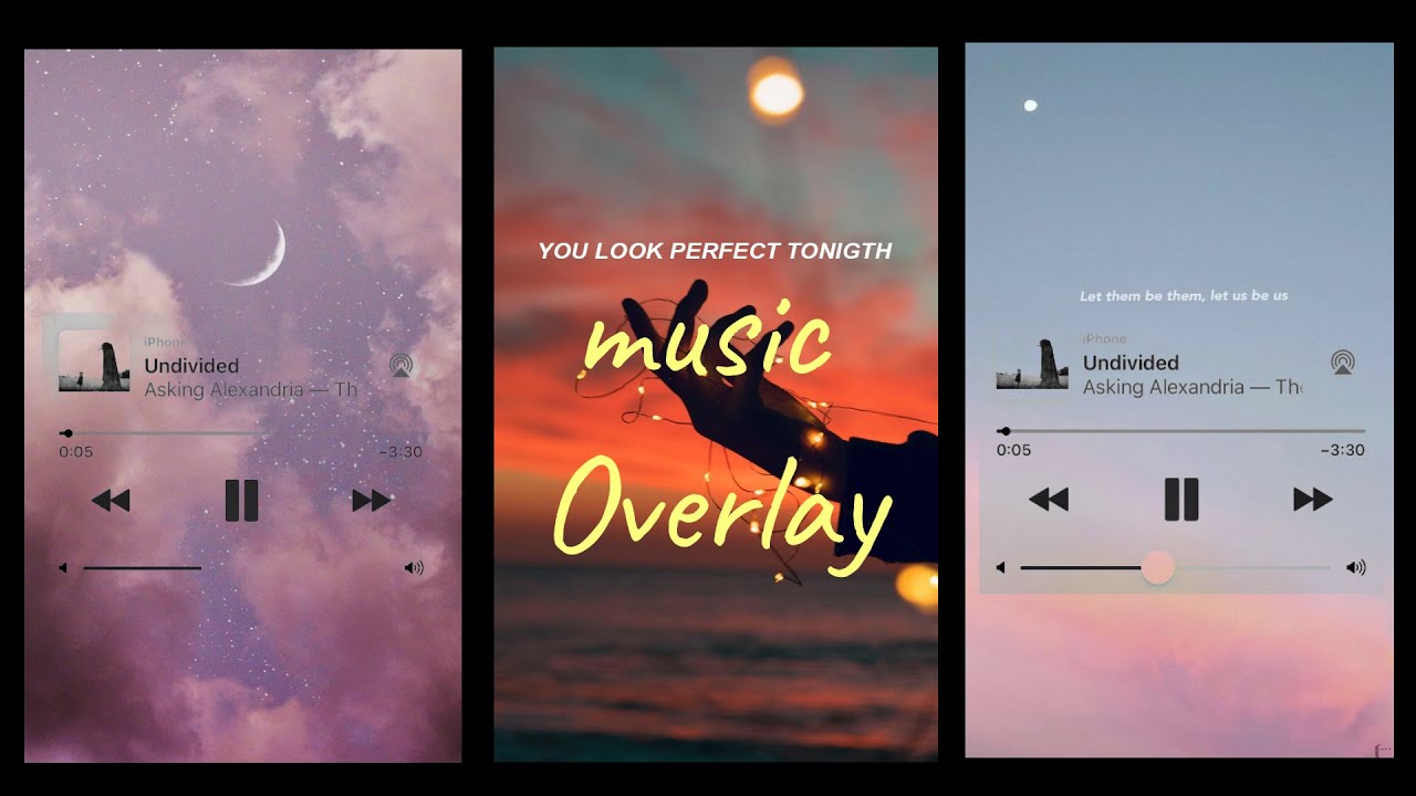 MUSIC OVERLAY EDIT | | RUNNING MUSIC OVERLAY | | How to add music title ...