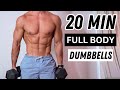 20 Min FULL BODY DUMBBELLS | Rowan Row