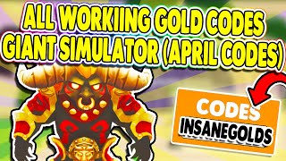 All New Insane Working Roblox Giant Simulator Codes For Golds Giant Simulator April 2020 Codes Youtube - expired codes giant simulator destroying noobs roblox youtube