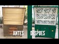 RESTAURACION DE MUEBLE MALINCHE - ANTES / DESPUES  FACIL Y ECONOMICO