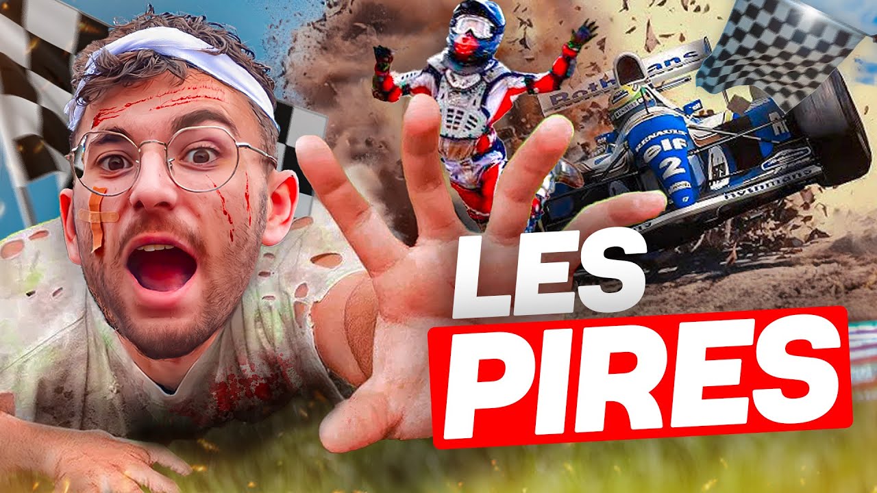 Les Pires COURSES de lHistoire  F1 Motocross MotoGP