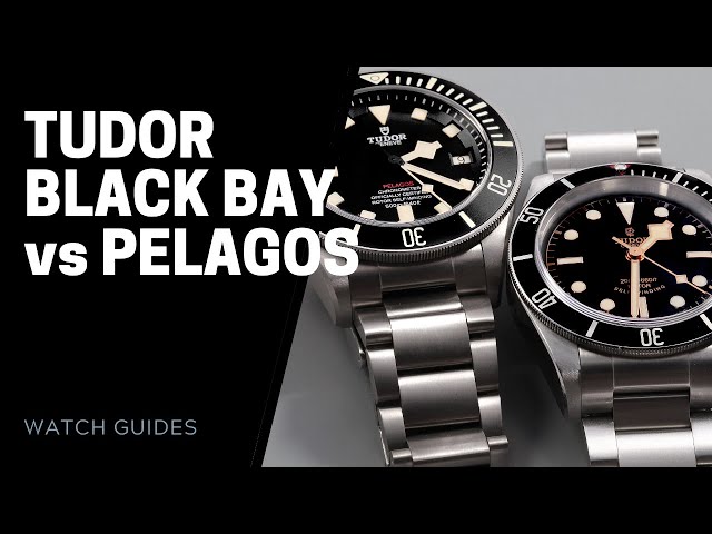 Tudor Black Bay versus Tudor Pelagos : Watch Comparison | SwissWatchExpo