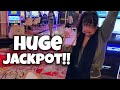 She won a huge jackpot her 1st time playing this new slot