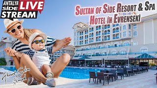 Sultan of Side Resort & Spa Hotel in Evrenseki. Live