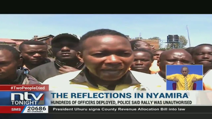 DP Ruto forced to reschedule Nyamira funds drive