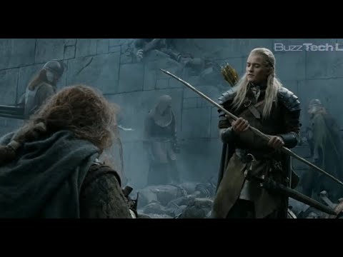 Yüzüklerin Efendisi - Legolas ve Gimli'nin öldürme yarışı (extended!)